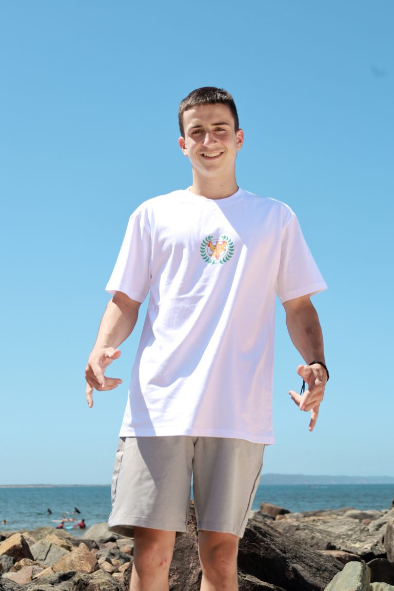 Solly at Noosa beach